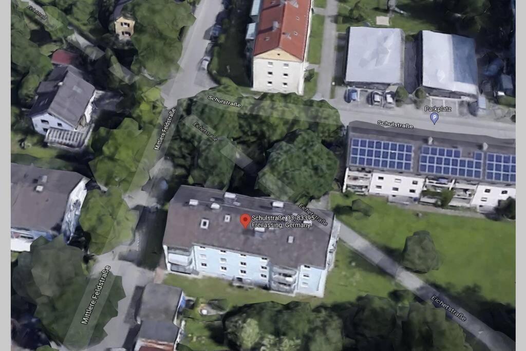 Eg Rechts -Wunderschoene 80M² Grosse 3-Zimmer City Wohnung Naehe Salzburg Freilassing Exterior foto